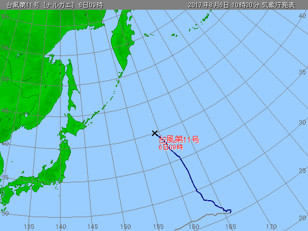 台風情報 応用気象エンジニアリング